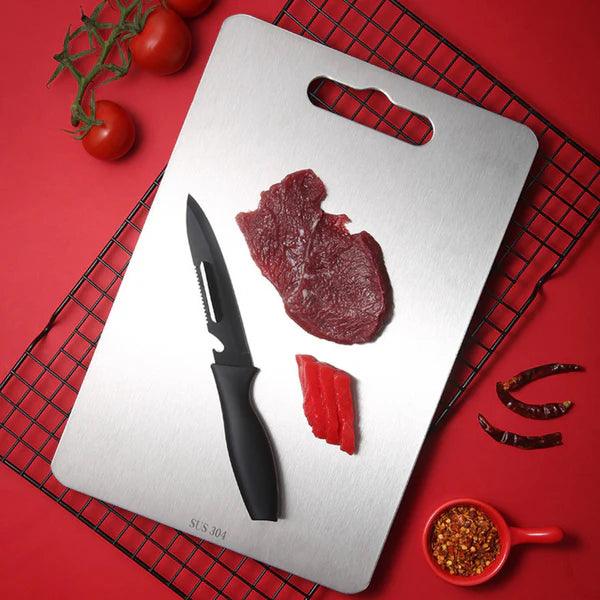 Tábua de Cozinha Titanium Antibacteriana e Durável