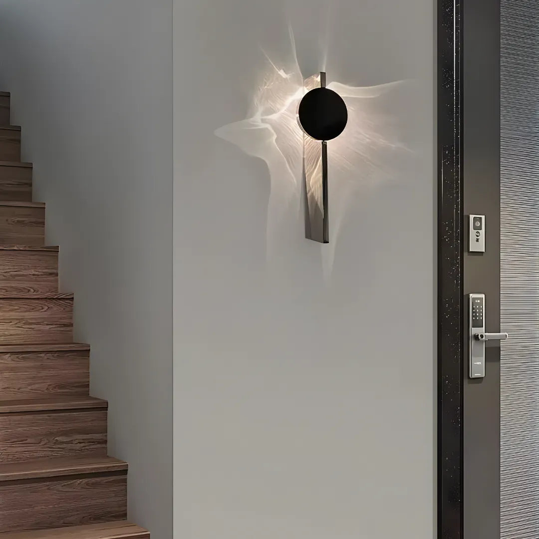 Arandela de Parede LED em Alumínio com Design Minimalista Moderno