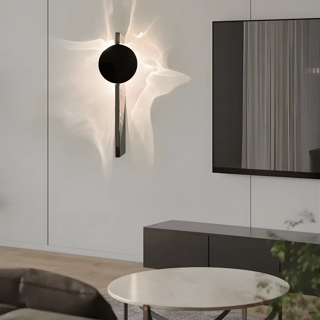 Arandela de Parede LED em Alumínio com Design Minimalista Moderno