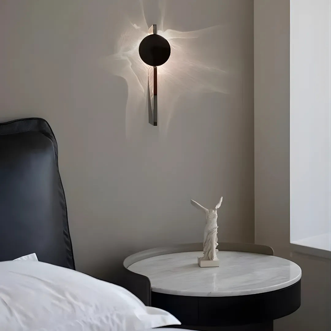 Arandela de Parede LED em Alumínio com Design Minimalista Moderno