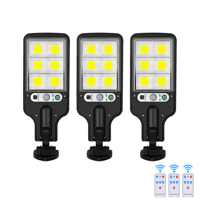 Refletor Solar LED 600W com Sensor de Movimento e Alta Potência