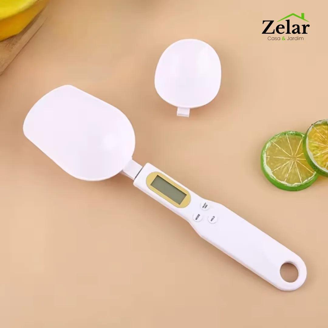 Colher Medidora Digital | Precisão para Cozinha e Confeitaria