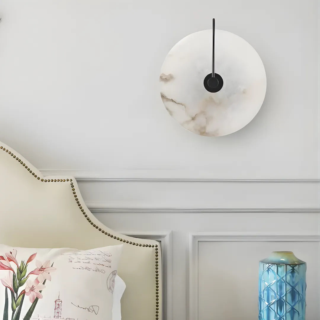 Arandela Pedra Translúcida Petra Sofisticação Natural em Iluminação Decorativa