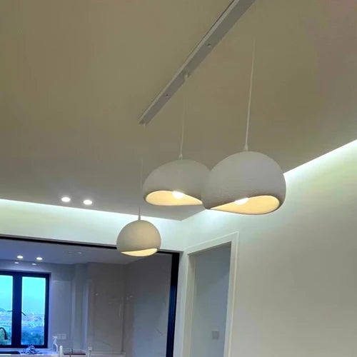 Luminária de Teto Pendente Cogumelo LED Elegância e Sofisticação
