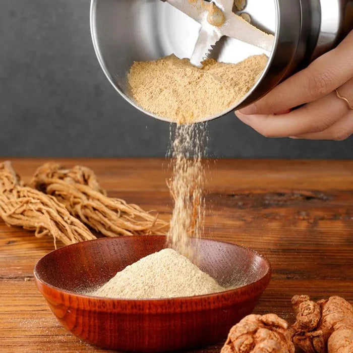 Moedor de Café e Grãos Elétrico Inox 150W – Durável e Compacto