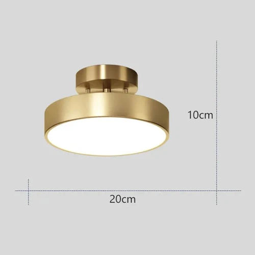 Plafon LED de Teto Spot Iluminação Moderna Sofisticada e Econômica