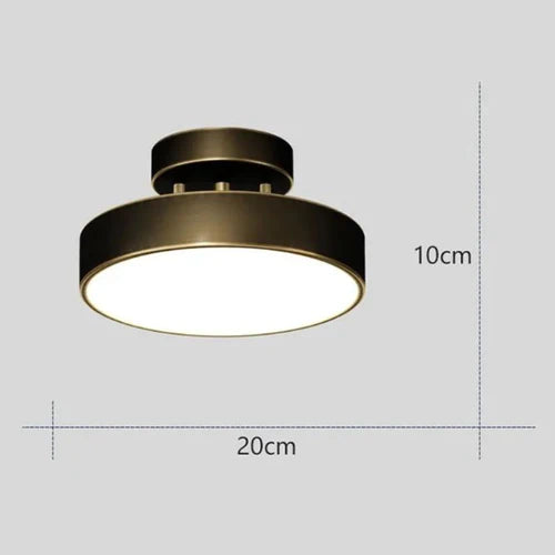 Plafon LED de Teto Spot Iluminação Moderna Sofisticada e Econômica