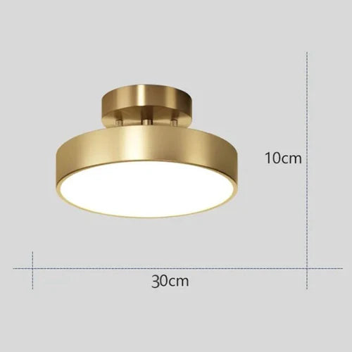 Plafon LED de Teto Spot Iluminação Moderna Sofisticada e Econômica