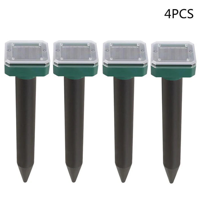 Repelente Solar Ultrassônico à Prova d’Água Espanta Pragas 24h