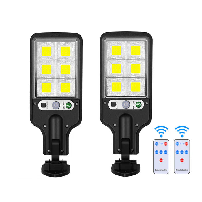 Refletor Solar LED 600W com Sensor de Movimento e Alta Potência