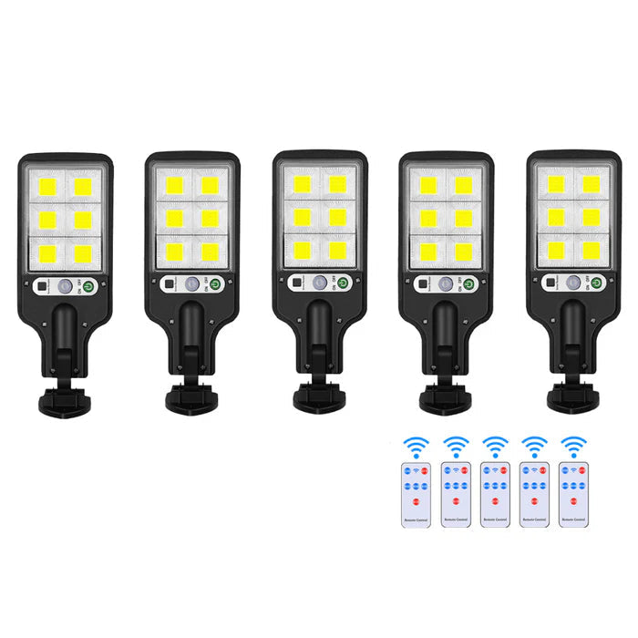 Refletor Solar LED 600W com Sensor de Movimento e Alta Potência