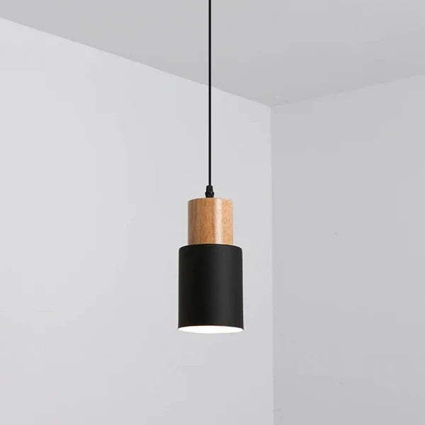 Luminária Pendente Minimalista Aurea Elegância Natural para Ambientes Sofisticados