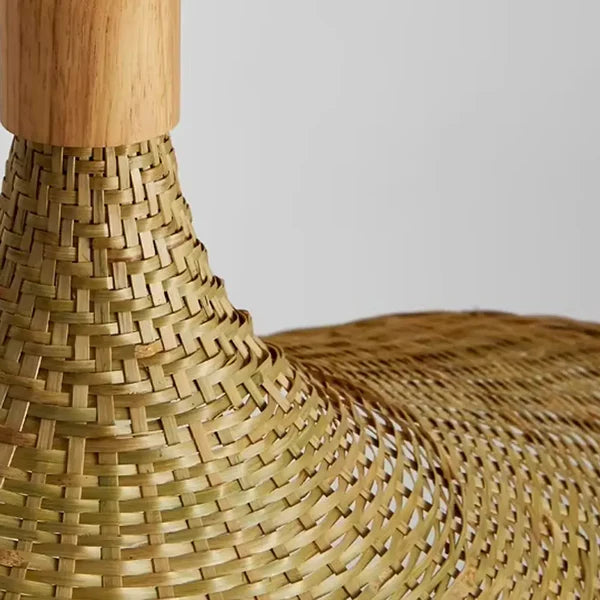 Luminária Pendente de Bambu Hat