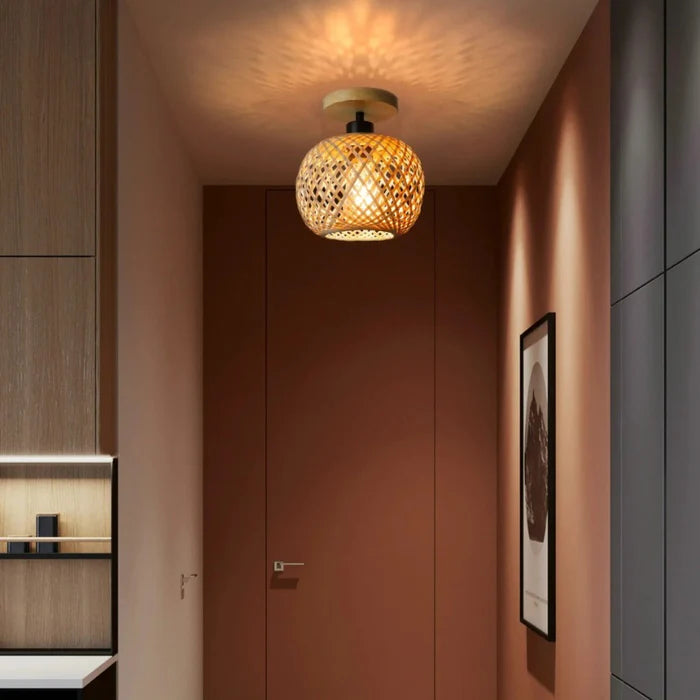 Plafon de Bambu Artesanal