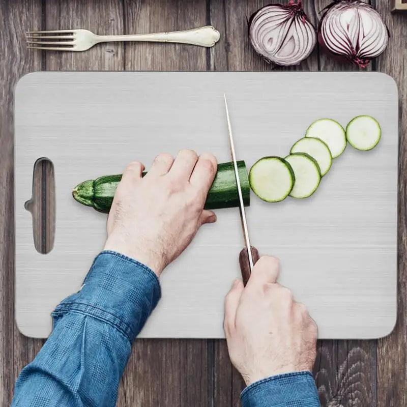 Tábua de Cozinha Titanium Antibacteriana e Durável