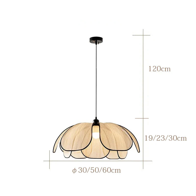 Luminária Pendende Minimalista Flor de Lótus Beleza e Harmonia em Cada Detalhe