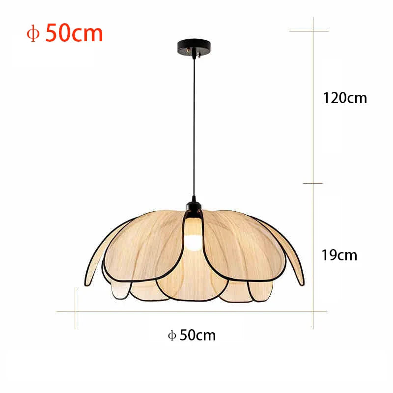 Luminária Pendende Minimalista Flor de Lótus Beleza e Harmonia em Cada Detalhe