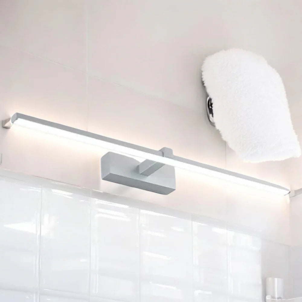 Arandela de Parede LED para Banheiro 3 Cores em Alumínio