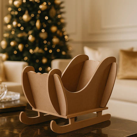 Rena Decorativa de Natal com Trenó Encanto e Magia para sua Casa