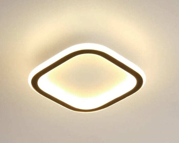 Luminária de Teto Plafon Solari LED - Design Moderno e Iluminação Uniforme