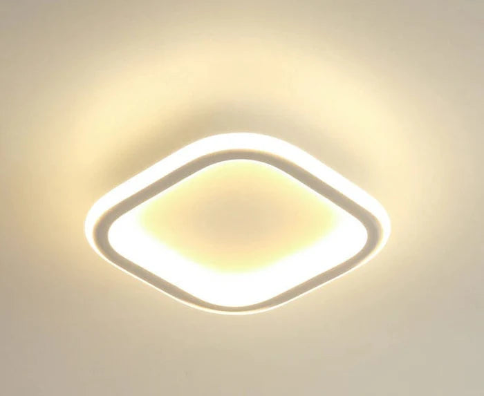 Luminária de Teto Plafon Solari LED - Design Moderno e Iluminação Uniforme