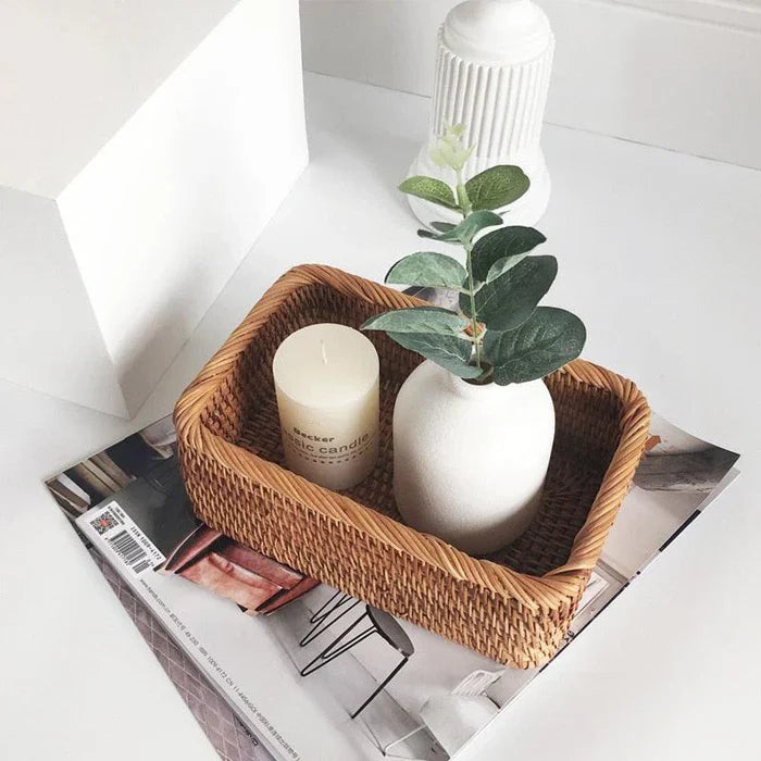 Cesto Organizador Multiuso e Decorativo de Vime – Organização com Estilo Natural