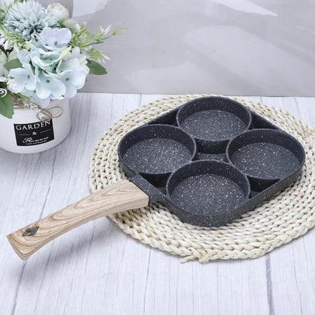 Frigideira Antiaderente 4 em 1 | Cozimento Uniforme e Fácil Limpeza