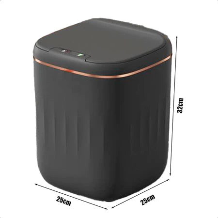 Lixeira para Banheiro com Tampa – Compacta, Moderna e Funcional