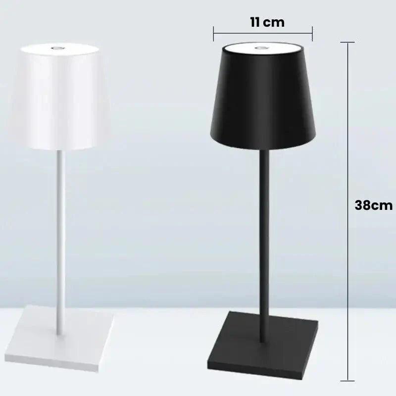 Luminária de Mesa Sem Fio Decorativa Dimerizável | Elegância e Iluminação Perfeita