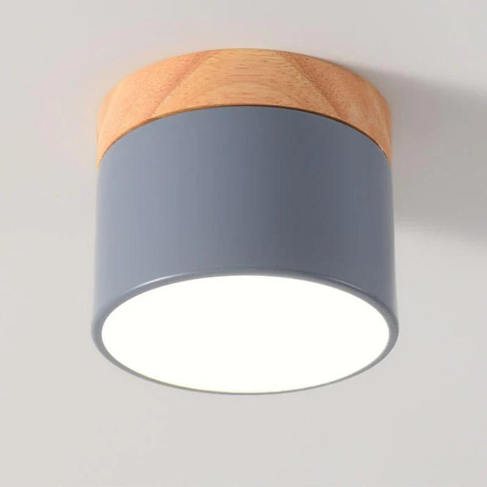 Luminária de Teto Plafon LED – Design Moderno e Cores Suaves