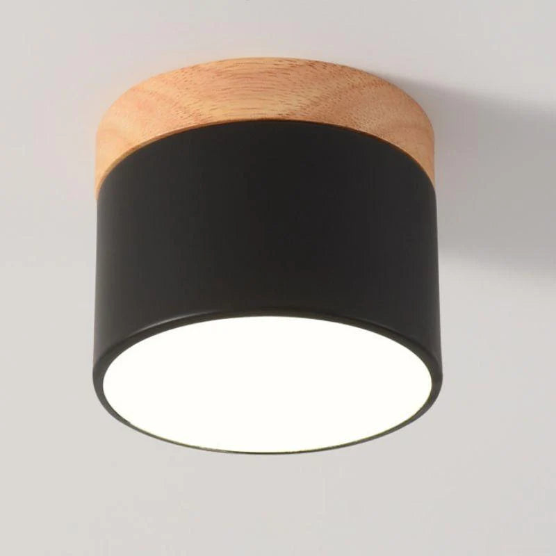 Luminária de Teto Plafon LED – Design Moderno e Cores Suaves