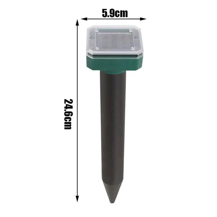 Repelente Solar Ultrassônico à Prova d’Água Espanta Pragas 24h