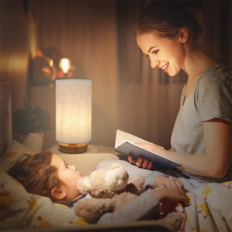 Luminária de Mesa Cúpula Linho – Sofisticação Natural e Aconchegante