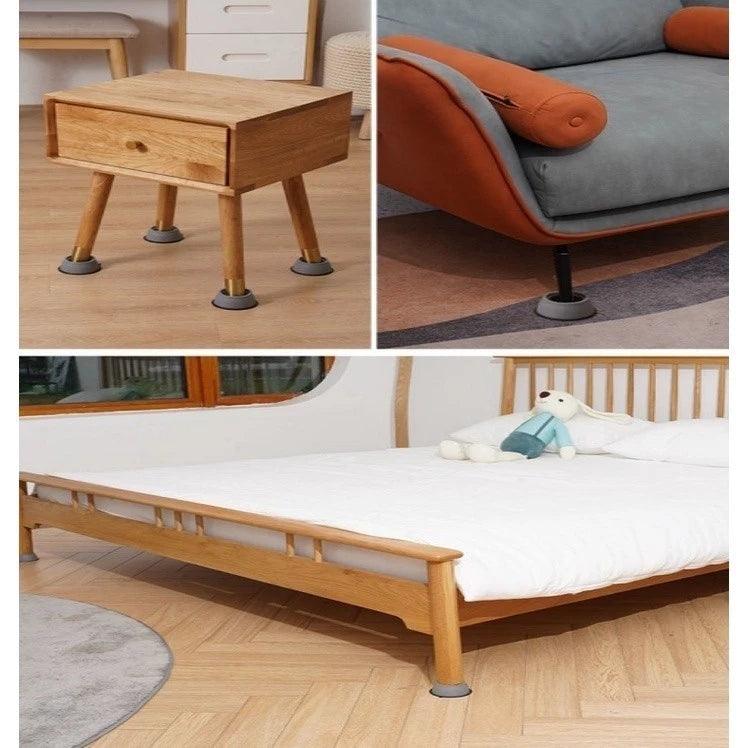 Kit 4 Pés Anti Vibração para Máquina de Lavar – Estabilidade e Silêncio