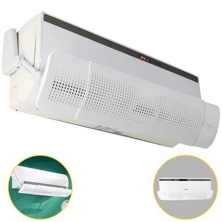 Defletor de Ar Condicionado Ajustável Universal - Redução de Vento Direto