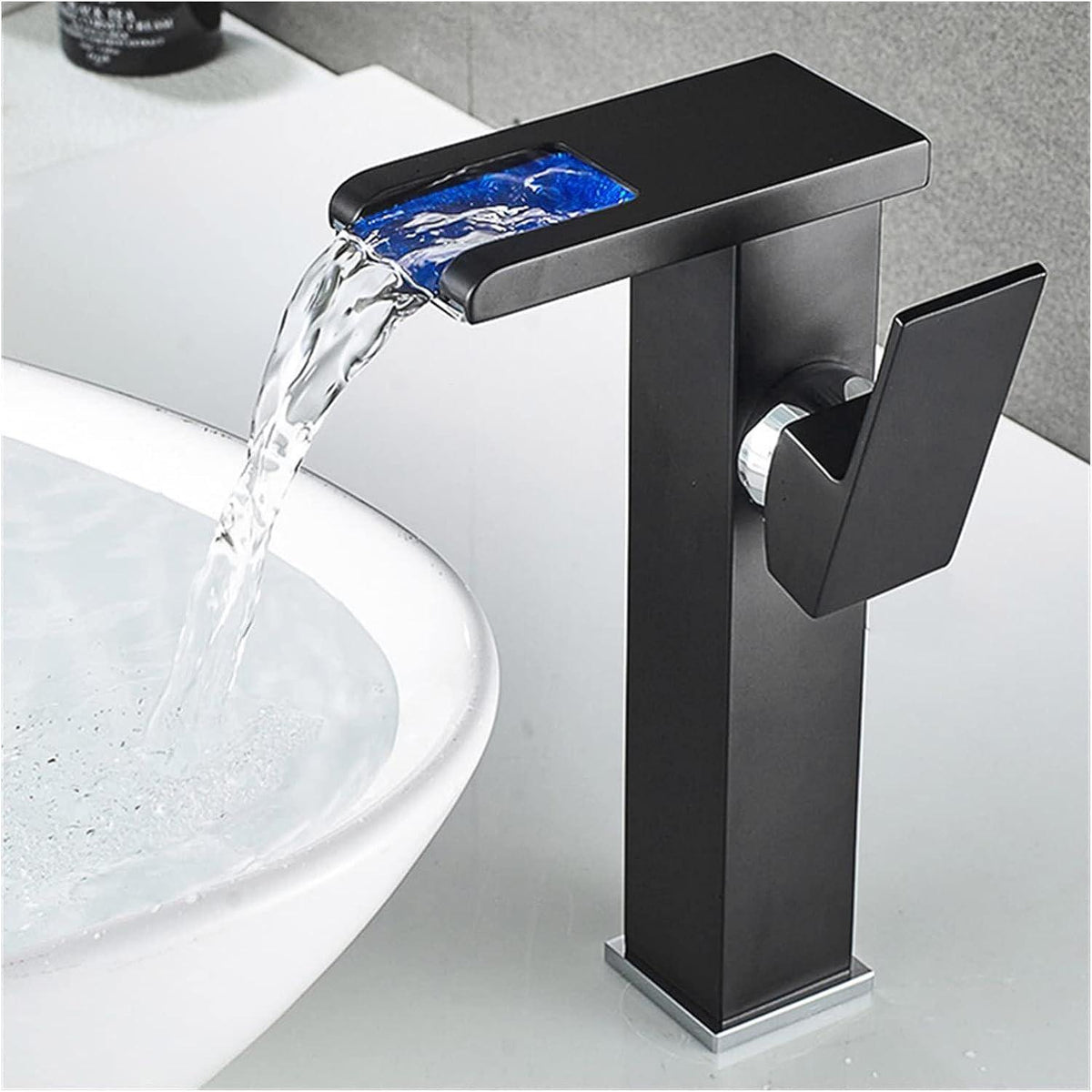 Torneira cascata LED para banheiro Volta