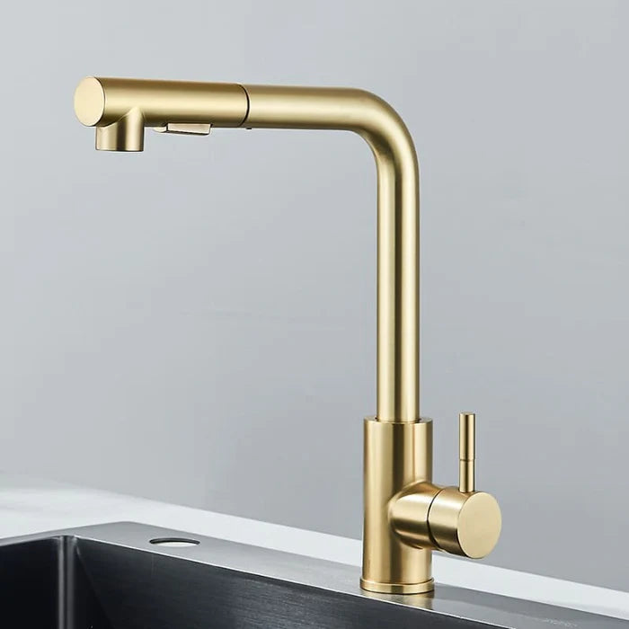 Torneira Gourmet Retrátil 360º Monocomando Sofisticação para Sua Cozinha