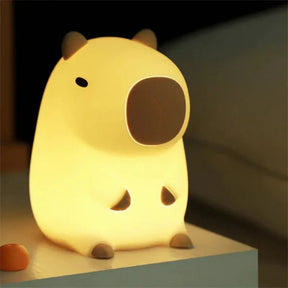 Luminária LED Capivara Portátil – Luz Suave e Design Encantador