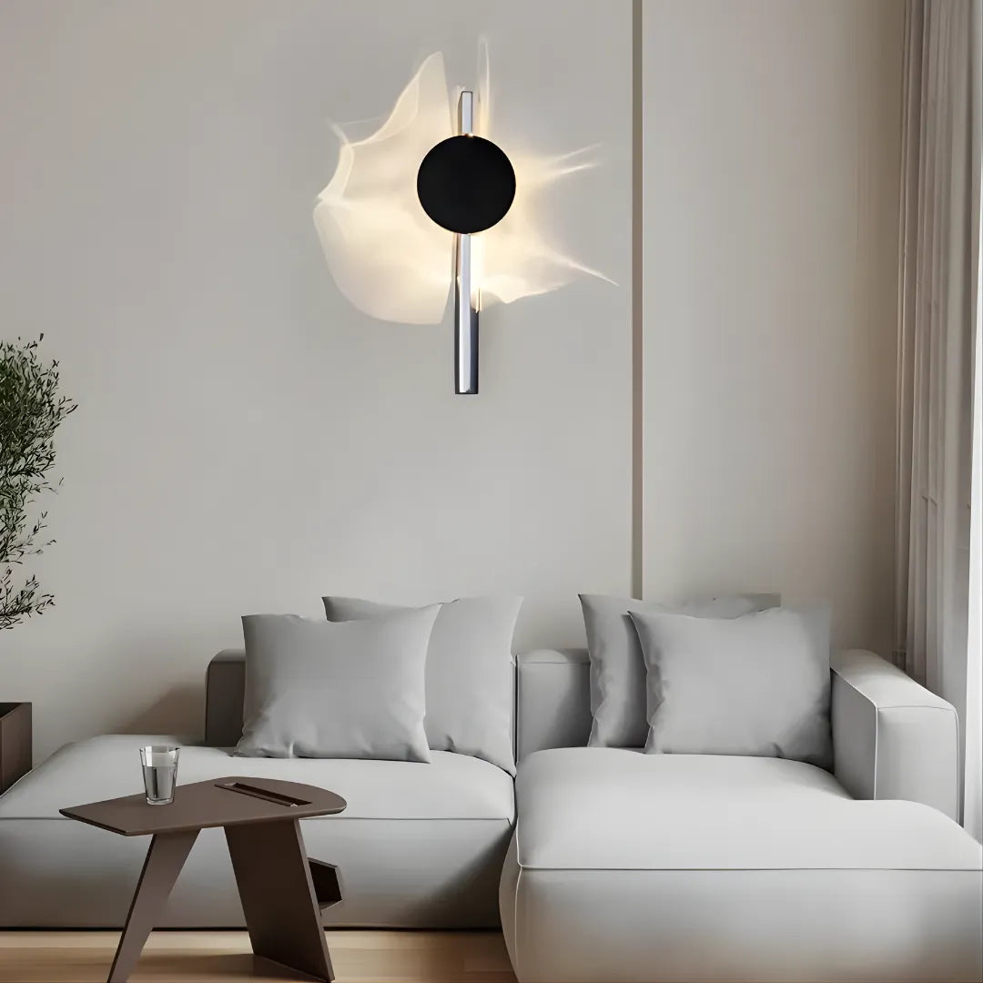 Arandela de Parede LED em Alumínio com Design Minimalista Moderno