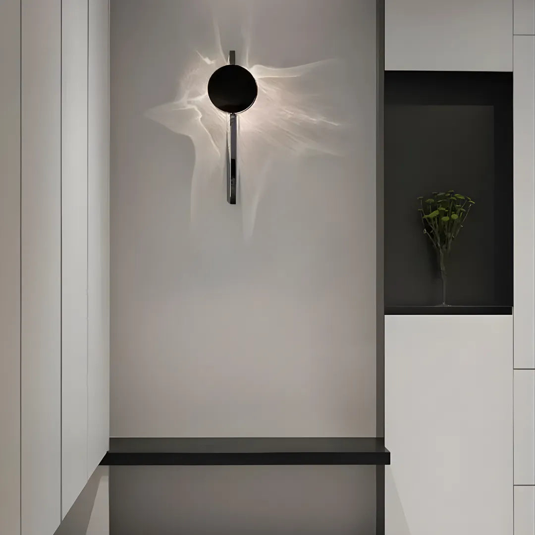 Arandela de Parede LED em Alumínio com Design Minimalista Moderno