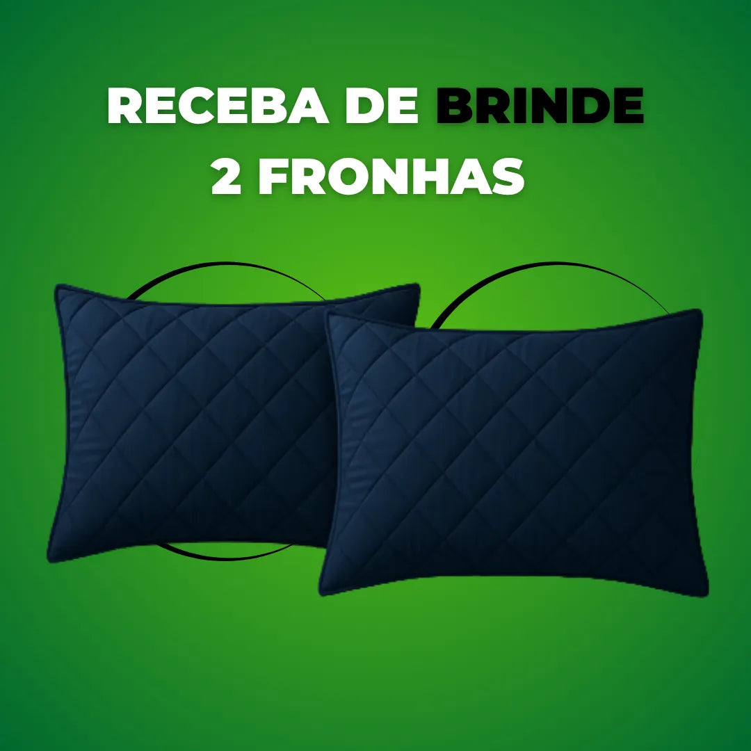 Capa Protetora de Colchão Impermeável – Conforto e Proteção (2 FRONHAS DE BRINDE)
