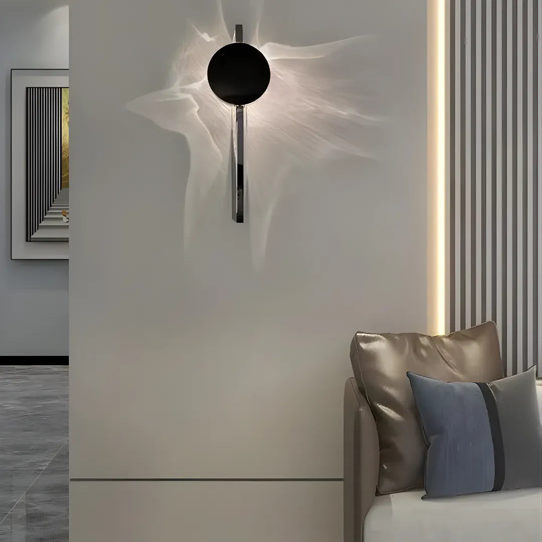 Arandela de Parede LED em Alumínio com Design Minimalista Moderno