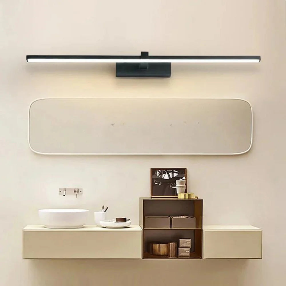 Você recebe:

1x Arandela de Parede com LED

Kit de instalação completo (placa, parafusos e terminais)

Especificações Técnicas:

Tensão: 110V / 220V / 95-265V

Material: Liga de Alumínio de alta qualidade

Cores do LED: Branco Quente (3000K), Branco Frio (5500K) e Branco Natural

Troca de cor fácil com acionamento no interruptor

Instalação simples e prática

Modernize seu banheiro com mais conforto e funcionalidade. Adquira agora e valorize o seu espaço!