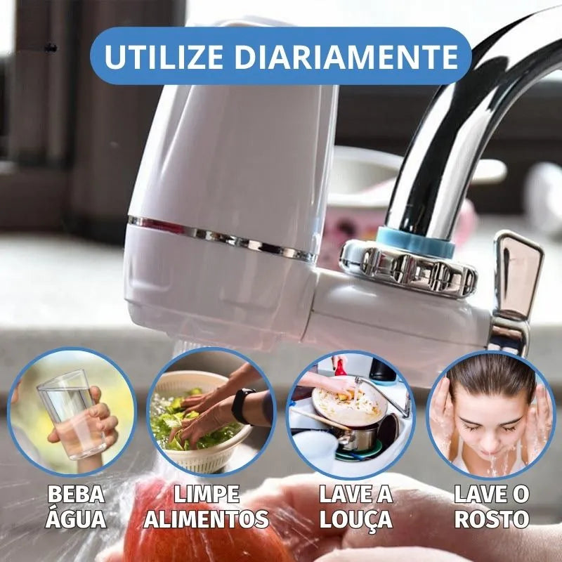 Purificador Filtro de Água para Torneira AquaShield