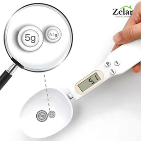 Colher Medidora Digital | Precisão para Cozinha e Confeitaria