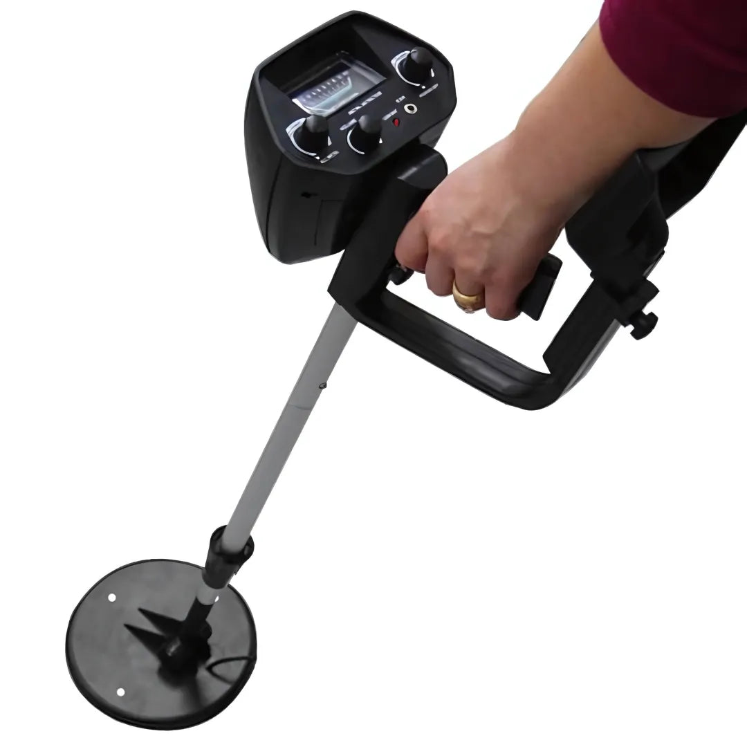 Detector de Metais Profissional – Impermeável e Ajustável + Brinde