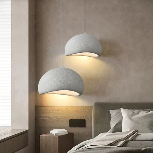 Luminária de Teto Pendente Cogumelo LED Elegância e Sofisticação