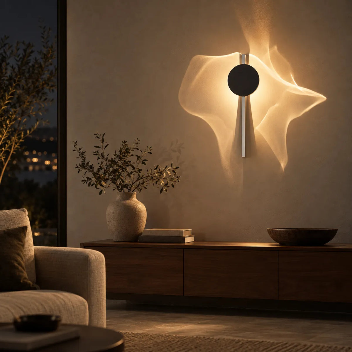 Arandela de Parede LED em Alumínio Minimalista Lume