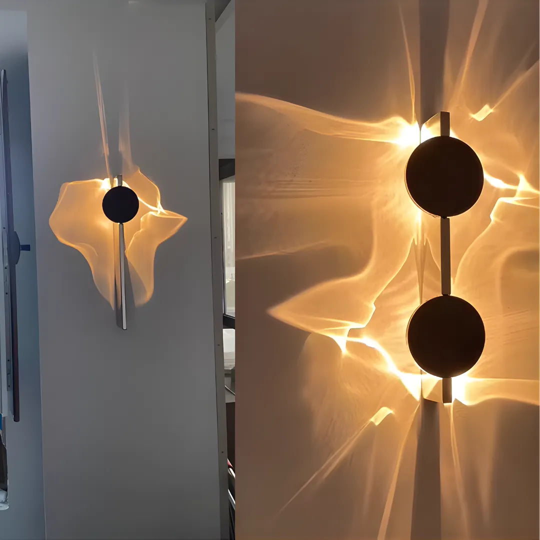 Arandela de Parede LED em Alumínio com Design Minimalista Moderno