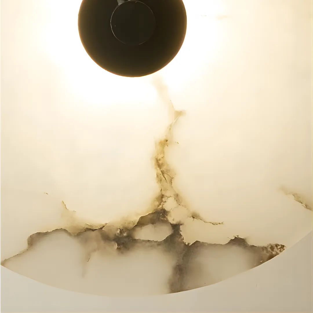 Arandela Pedra Translúcida Petra Sofisticação Natural em Iluminação Decorativa